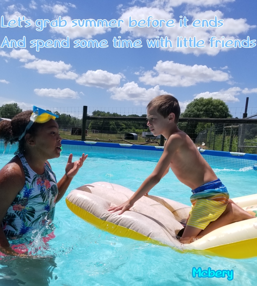 9 swimming friends e